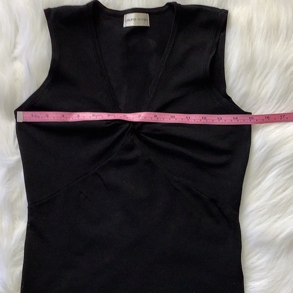 LAURA PETITES~Knot Front Tank - Picture 6 of 9